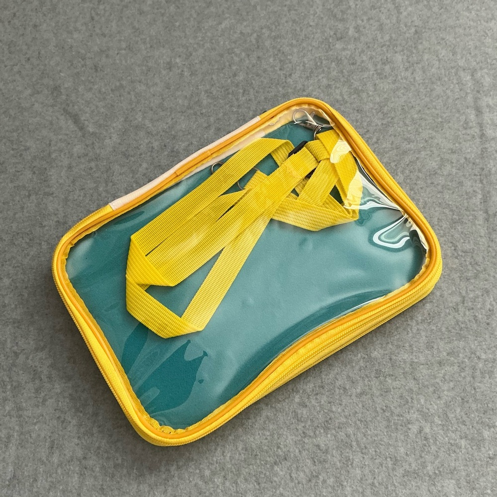 Disney Yellow and Teal Travel Pouch Pinfolio